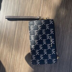 Michael Kors Black Wristlet